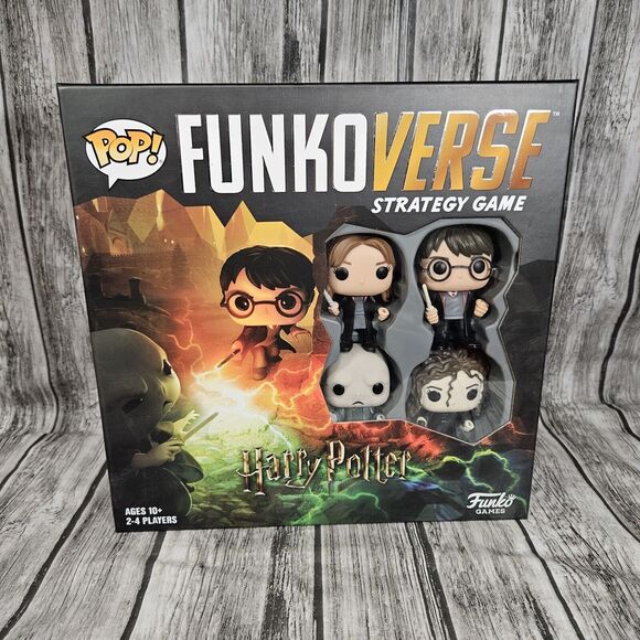 New FUNKOverse Strategy Game: HARRY POTTER 100 - FUNKO GAMES With Figures New - Picture 1 of 8